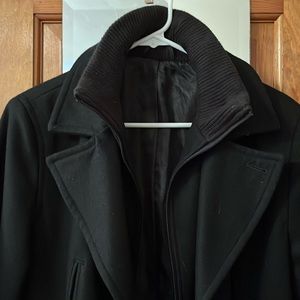 J. Ferrar double breasted pea coat with Zip up liner
